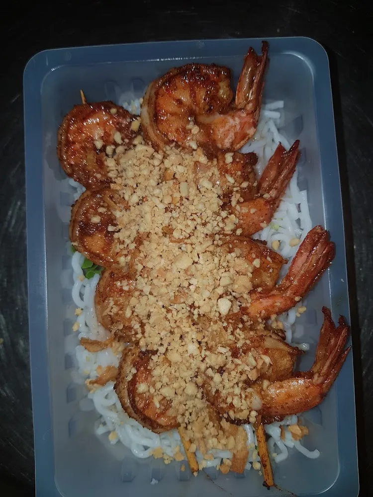 Brochettes de Crevettes Grilles